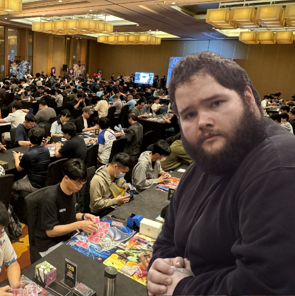 MTG buttcrack guy visits a Yu-Gi-Oh tournament