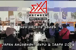 exA-Arcadia Showcases First New Arcade Games For Japan Amusement Expo & IAAPA 2024 - Arcade Heroes