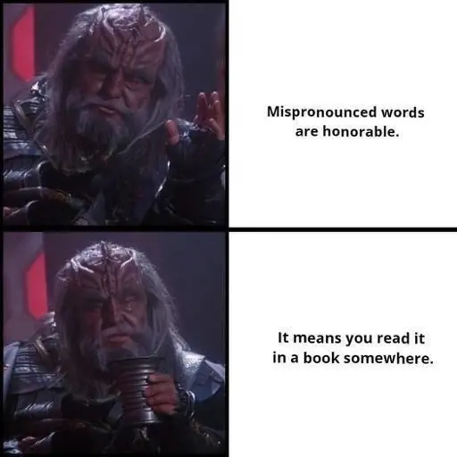 Klingons are so wholesome