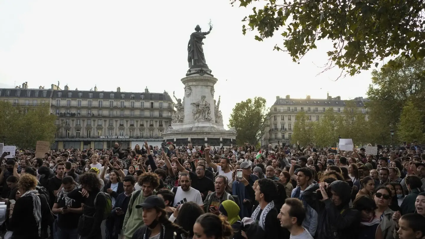 France has banned pro-Palestinian protests and vowed to protect Jews from resurgent antisemitism