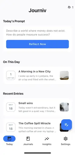 Journiv self hosted journal app